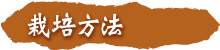 栽培方法